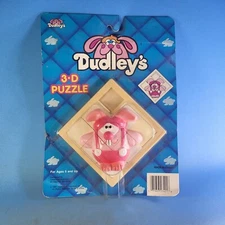 NIP Vintage 1987 Dudley's BUNNY 3 D PUZZLE 