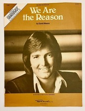 We Are Reason David Meece 1980 Vtg Sheet Music Piano Vocal Gospel Religious
