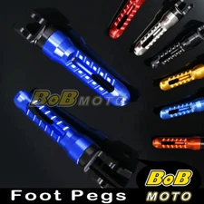 CNC Front Foot Pegs Rests For Yamaha YZF-R3 MT-09 TDM 900 YZF R6 FZ07 FZ1