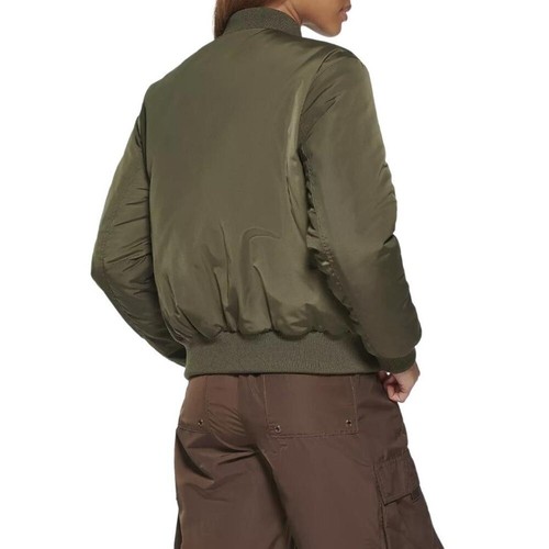 Levi's Bomber Jacket Womens XS Green Flight NWT Lightweight - Picture 3 of 10