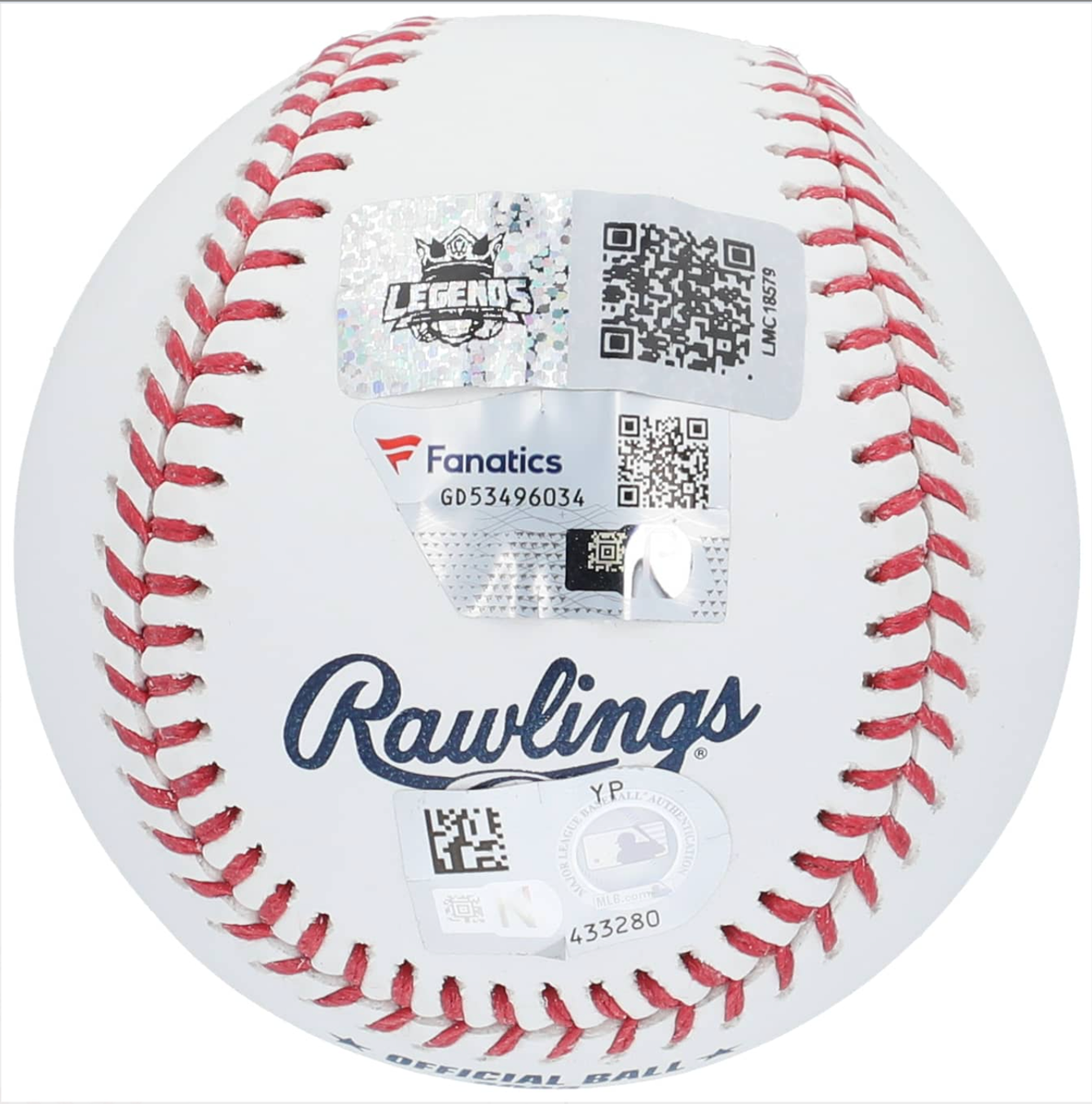 Shohei Ohtani & Mike Trout Official Dual Signed 2023 WBC Logo