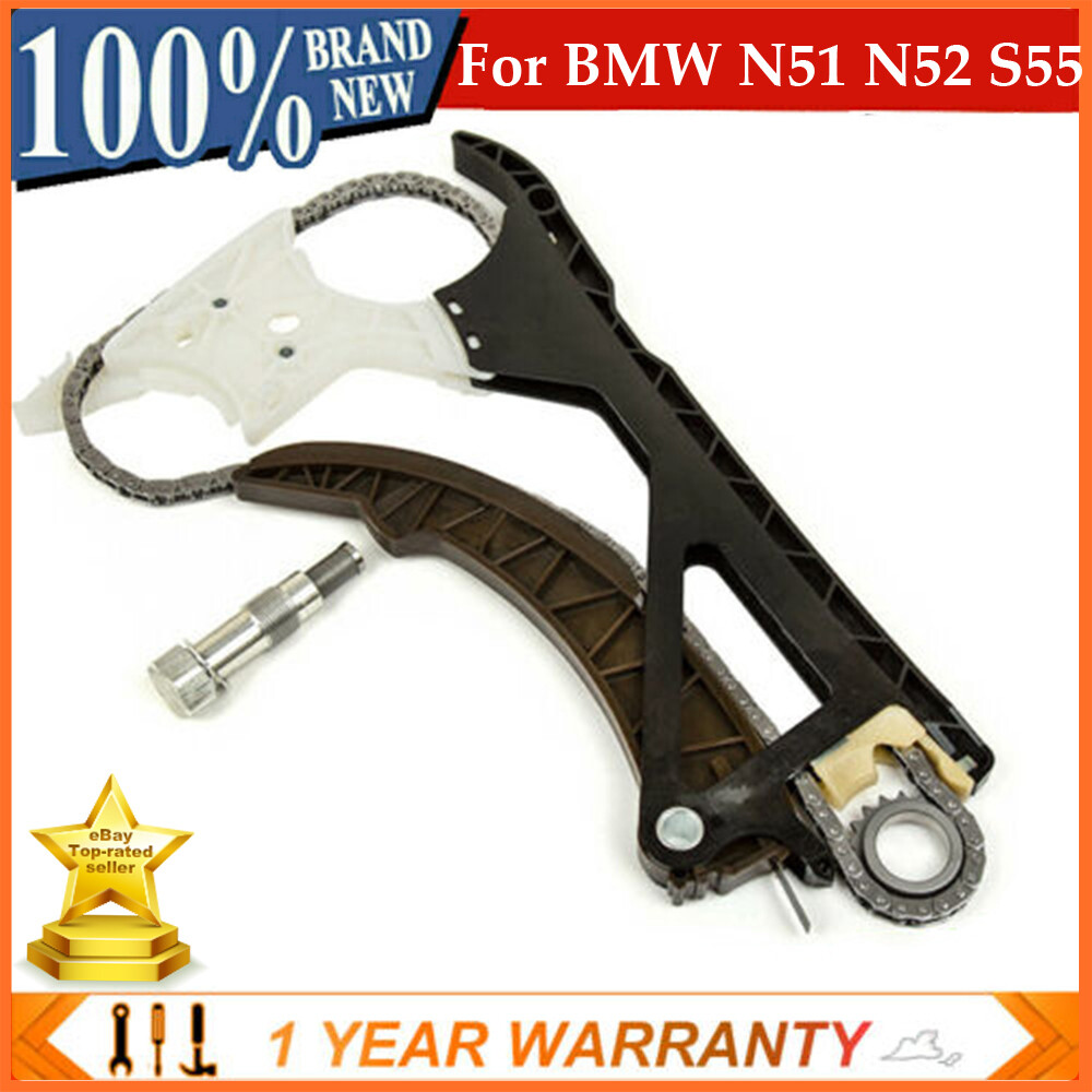 N51 N52 N55 2.5L 3.0L Engine Timing Chain Tensioner Guide Kit For 