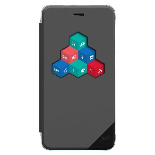 Custodia Wiko Jerry WKPRFOWH2802JW: Flip Cover In Policarbonato Bianco, Leggera E Protettiva - 2