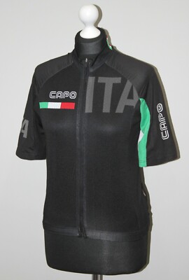 Capo Italy womens cycling riding shirt Size M 