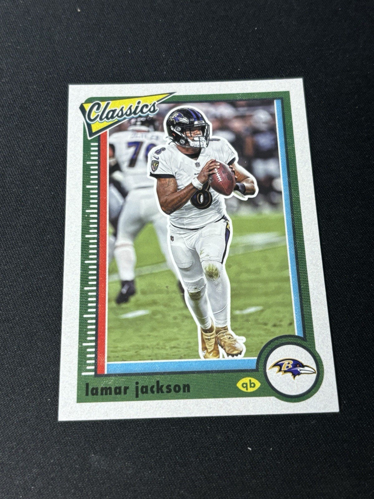 2022 Panini Classics Base Lamar Jackson Baltimore Ravens 7AD