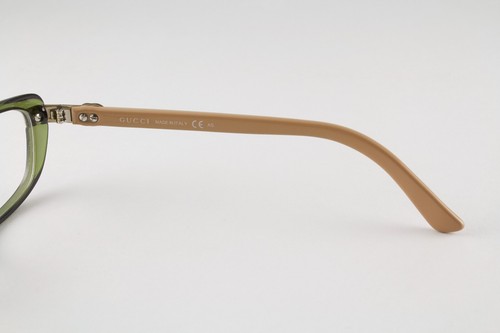 Autentici Occhiali Gucci GG 3200 3IO 52mm Verde Traslucido Beige Montature Italia - Foto 5 di 6