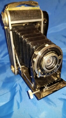 Rodenstock Clarovid II Folding Camera, 1934, Trinar - Anastigmat 1:4.5 f=10.5cm