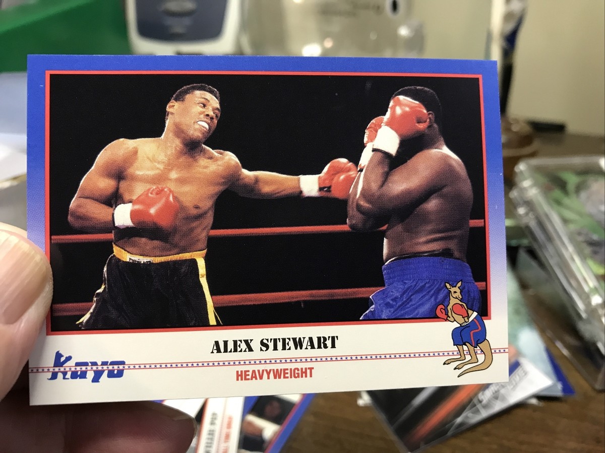 1991 KAYO BOXING ALEX STEWART # 036 | eBay
