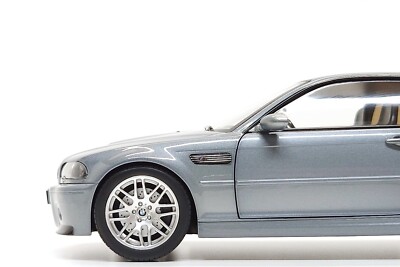 Norev 1:18 BMW M3 CSL (E46) in Silver Grey Metallic | eBay