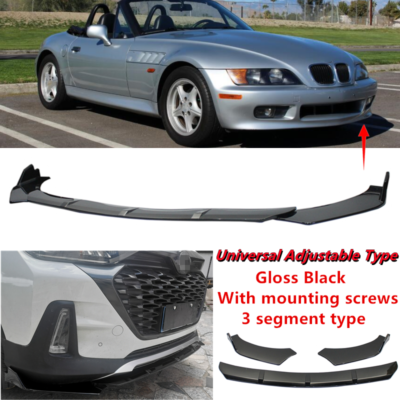 Add-on Universal Fit For BMW Z3 E36 1996-2002 Front Bumper Spoiler Lip ...