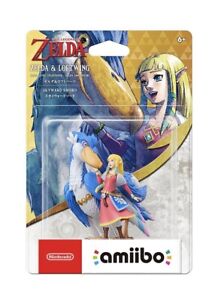 Nintendo Amiibo The Legend Of Zelda: Skyward Sword - Zelda and Loftwing IN HAND