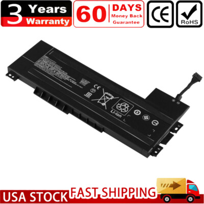 Vv09xl Laptop 90wh Battery For Hp Zbook 15 G3 G4 Series 808452-001 808452-002