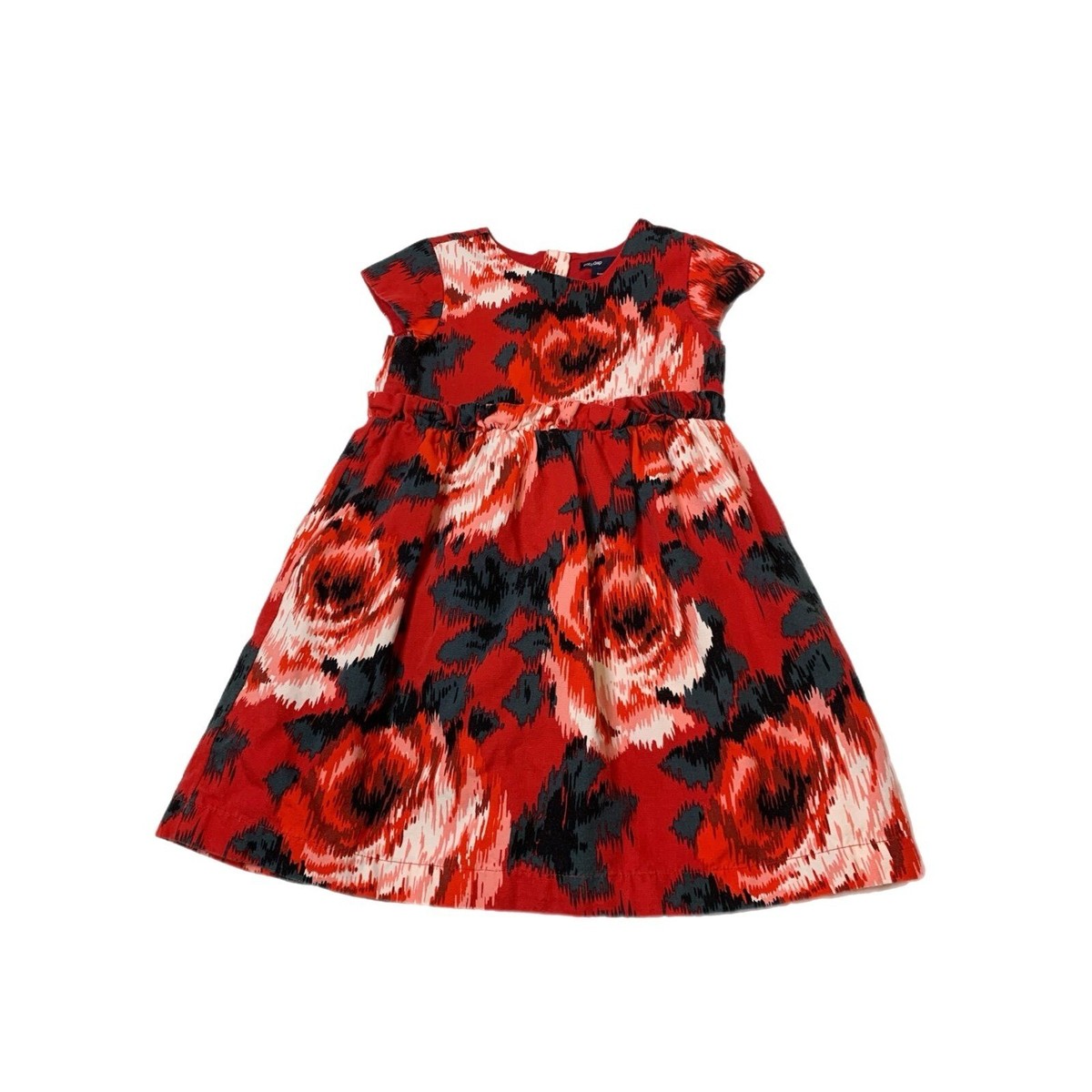 strapless open back dress Baby Gap Pink Floral Dress  Sweet Pea & Teddy