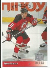 BERNIE NICHOLLS 1993-94 UPPER DECK SP CARD NEAR MINT+ CONDITION