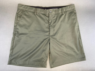 mens green dress shorts QATAINLAV Gifts for Dad! Golf Shorts for Men 2025 Stretch Flat Front Work Dress Shorts Outdoor Lightweight Hiking Cargo Short Pants with Pockets Army Green XL