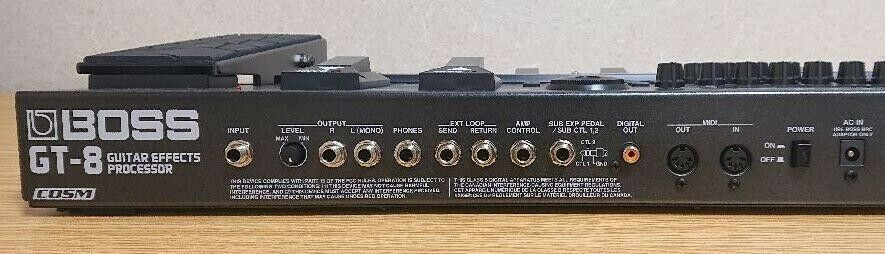 BOSS GT-8 Guitar Effects Processor Multi Guitar effect pedal BOSS GT-8 Guitar Effects Processor Multi Guitar effect pedal