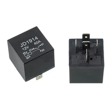 Relay 12V 40A 5 Pin Car Relay (Pack of 2 Pcs)