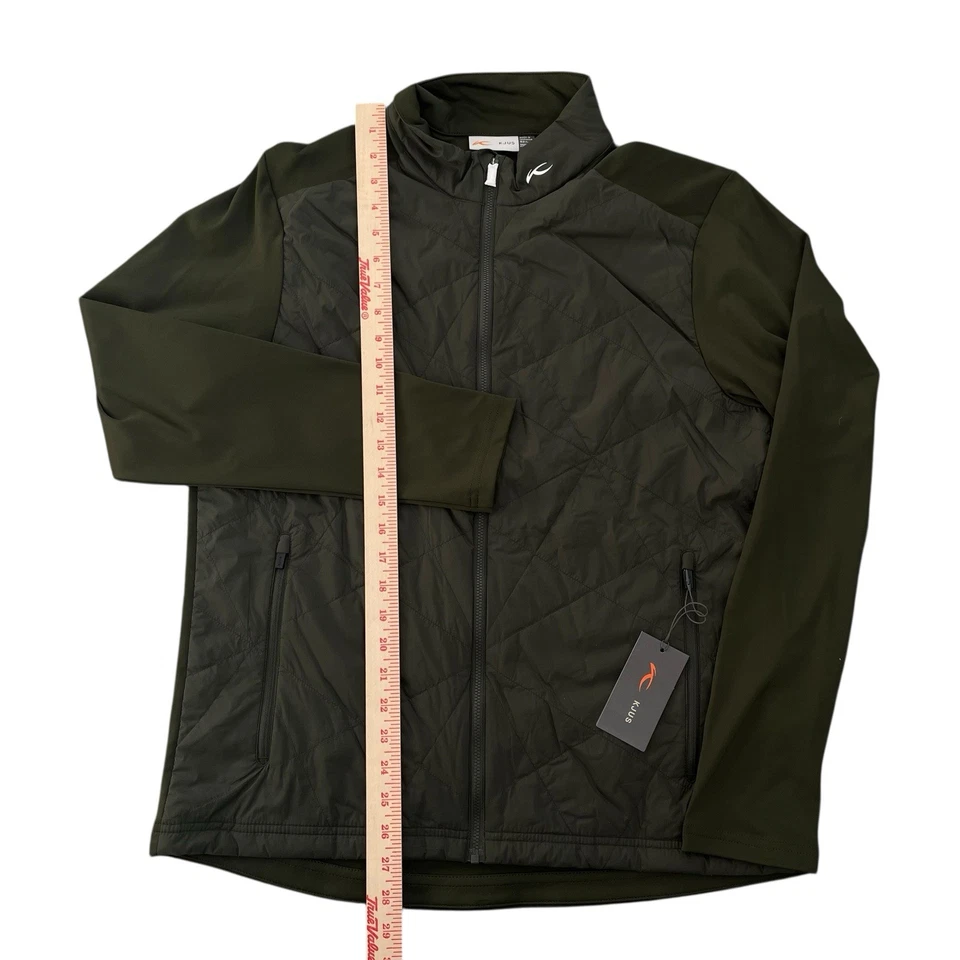 KJUS Retention Insulated Full Zip Jacket Dark Olive Size Large $299 - Image 2 of 4