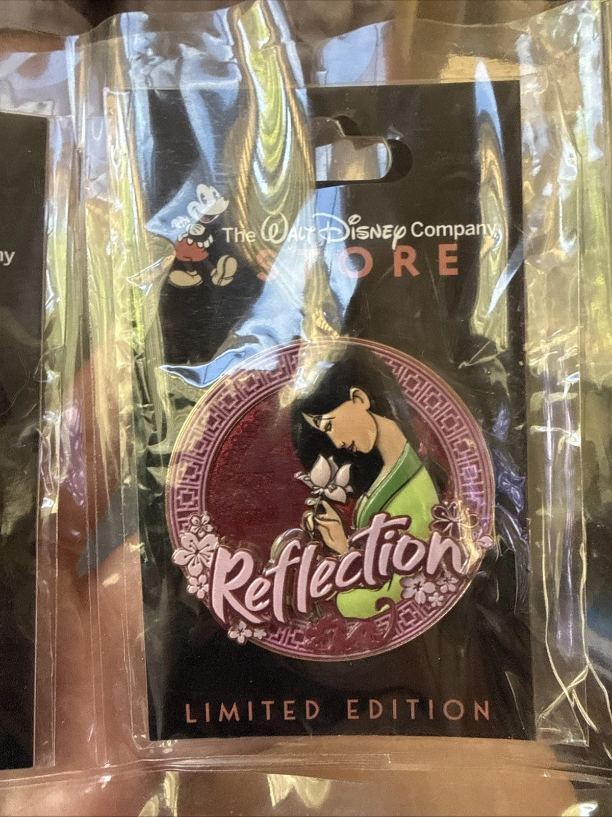 Disney D23 2024 DEC Songs We Grew Up With Pin Mulan Reflection (D4)