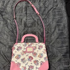 Bolso Bandolera Disney Loungefly Princesa Floral Tatuaje