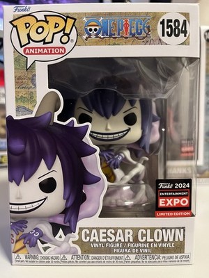 Funko POP! Animation One Piece Caesar Clown #1584 Vinyl-Figur Limited Expo 2024