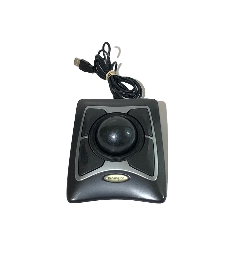 Kensington K64325 USB 2.0 Wired Expert Trackball Mouse Used