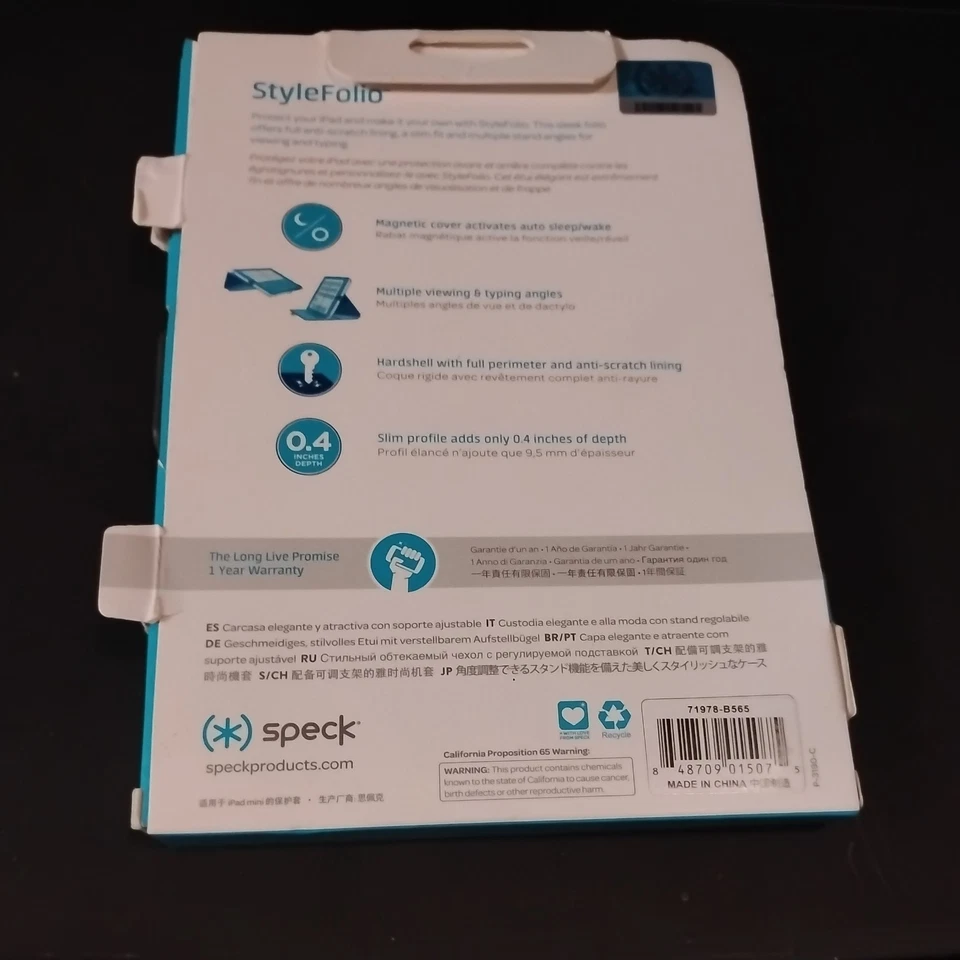 Speck Style Folio Case and Stand for Apple iPad Air 1st Generation Poppy Red New - Image 2 of 2