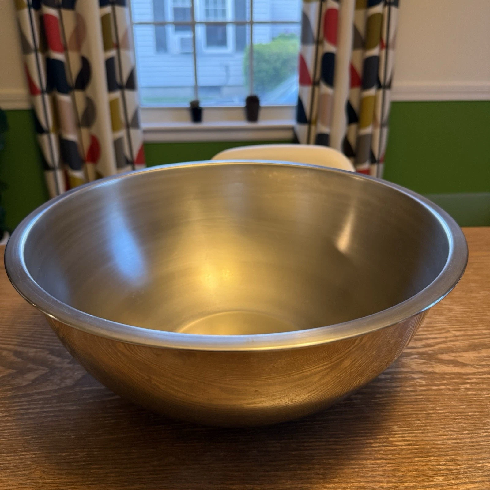 VOLLRATH 8 QUART STAINLESS STEEL 6908 MIXING BOWL EUC