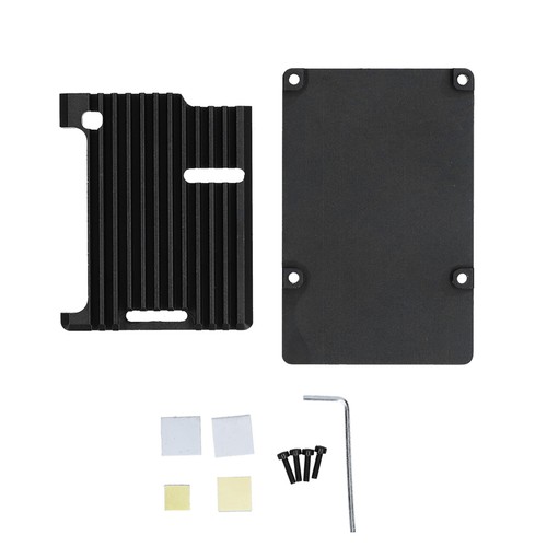 Model + Case Shell Passive Heat Dissipation Black CNC Cases Shells Aluminum - Afbeelding 14 van 22