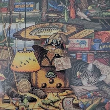 Dimensions Gold Wysocki X Stitch Kit Cat Max in the Adirondacks Tabby 35088 GVC