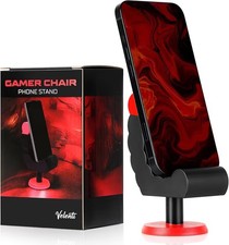 Gamer Chair Phone Stand. Phone Holder for Smartphones, Kindles Up to 19 cm tall.