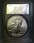 2022 .999 Silver American Eagle - PCGS MS70 FDOI First Day of Issue