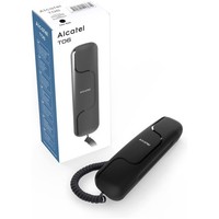 Alcatel T06 Ultra Compact Corded Trimline Phone - Black - ATLUK1413670