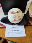Nolan McLean Signed Baseball New York Mets Rawlings Fanatics COA