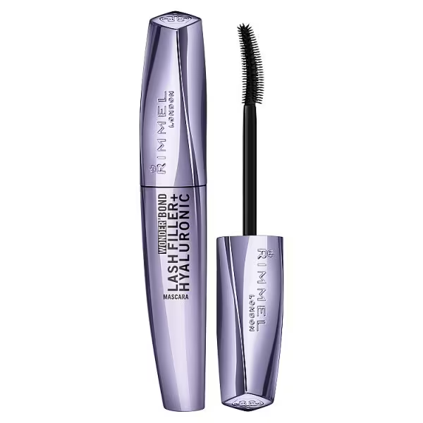 Rimmel Wonder'Bond Lash Filler+Hyaluronic Mascara 26ml (Various Shades) - Black - Image 2