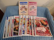Pre-Owned Lot of 26 Taste of Home Quick Cooking Magazines 1998-2002 and 2 index