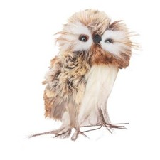 Christmas Statue Tabletop Figurine Winter Holiday Decorations 4.5" Hoot Owl