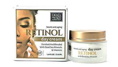Dead Sea Collection Retinol Day Cream 1.69oz Anti Aging Firming Smooth Skin