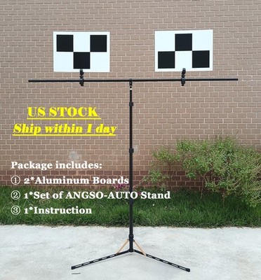 US STOCK Fit For Mazda LDW Front Camera Aiming ADAS Calibration Target Boards
