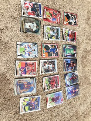 Football Trading Cards. Few From Very Different Teams Such As Fc Barcelona Etc