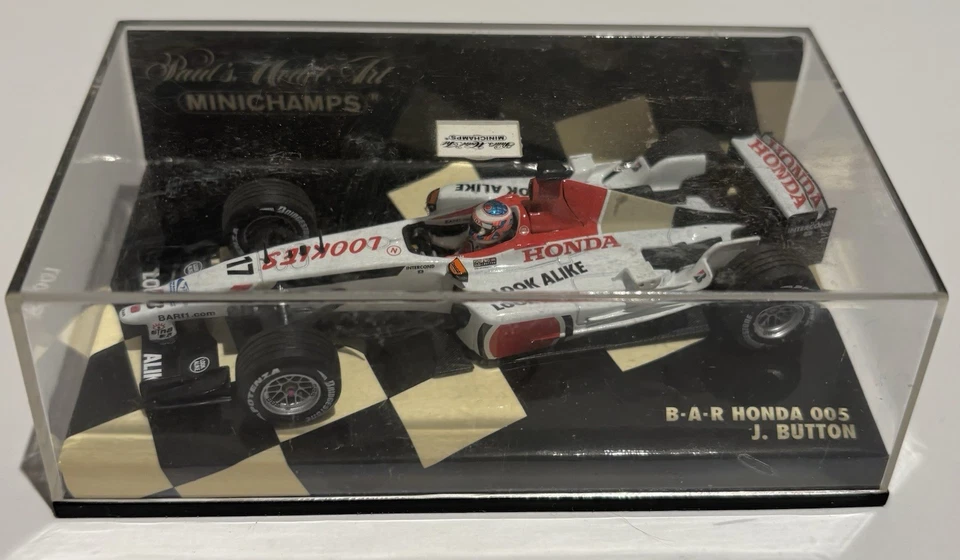 1/43 Minichamps F1 2003 BAR Honda 005 #17 Jenson Button 400030017 Foto 4 de 4