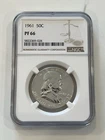 1961 NGC PF-66 Benjamin Franklin Half Dollar