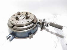 LARGE OLD SCHOOL QUALITY 6" HORIZONTAL ROTATING ROTARY MILLING TABLE REF4371