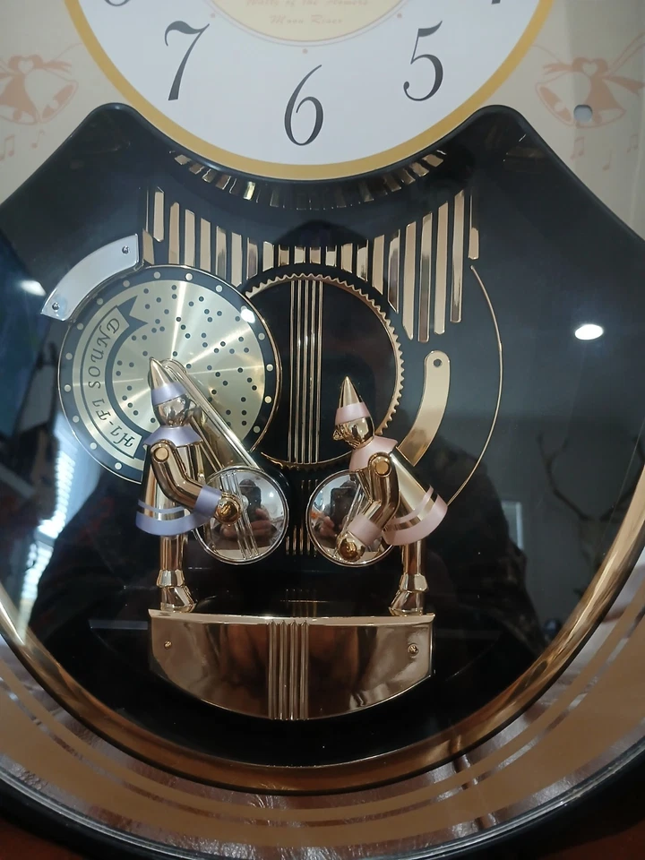 Seiko Melody In Motion 12 Hour Wall Clock Battery Opperated Tested Works - Image 4 of 4