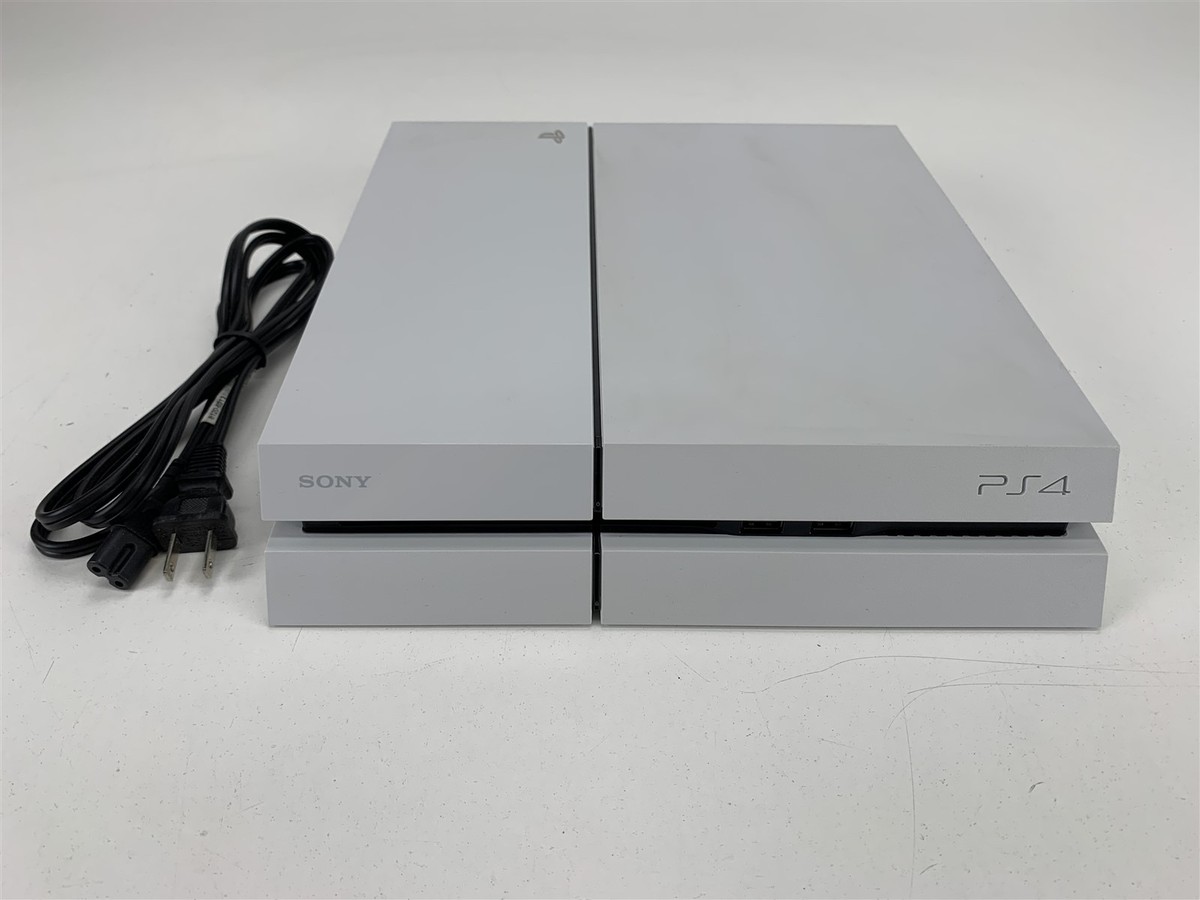 中古【PS4本体CUH-2100A 】Glacier White 500G SONY Playstation 4 PS4 Glacier White console 500GB CUH-1100AB02 w