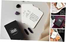 Miracle Mantras Affirmation Cards 60 Daily Inspiring Cards for Self-Care, 