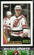 1987-88 Topps Aaron Broten #46 New Jersey Devils