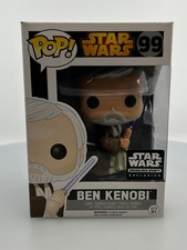 Funko POP! Figura Vinilo Star Wars Caja Negra Ben Kenobi #99 CAJA DAÑADA VER FOTOS