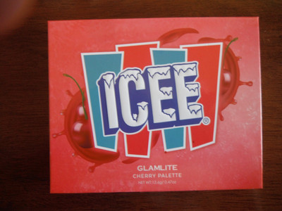 GLAMLITE Icee Cherry 12 Pan Eyeshadow Palette 13.6 g New