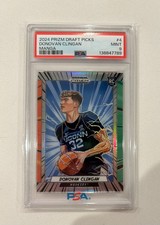 2024 Prizm Draft Picks Donovan Clingan Manga PSA 9